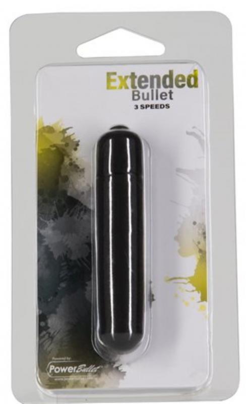 Extended Breeze Bullet Vibrator - Black - UABDSM