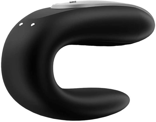 Satisfyer App Enabled Double Fun - Black - UABDSM