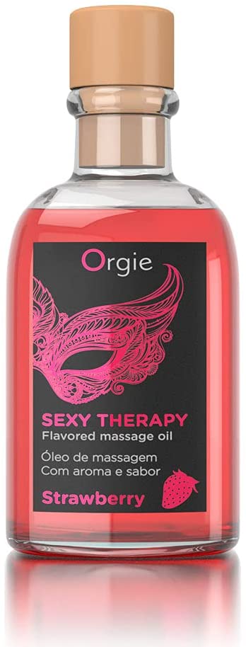 Orgie Lips Massage Kit - Strawberry - UABDSM