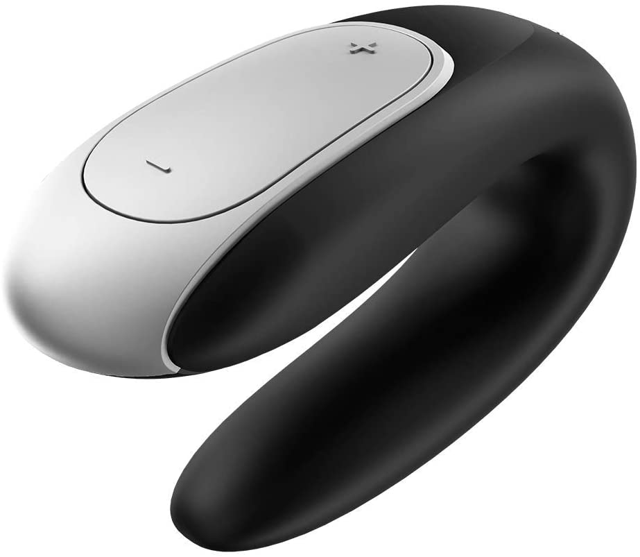 Satisfyer App Enabled Double Fun - Black - UABDSM