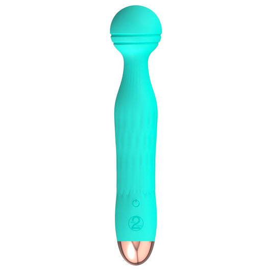 Cuties Silk Touch Rechargeable Mini Vibrator Green - UABDSM