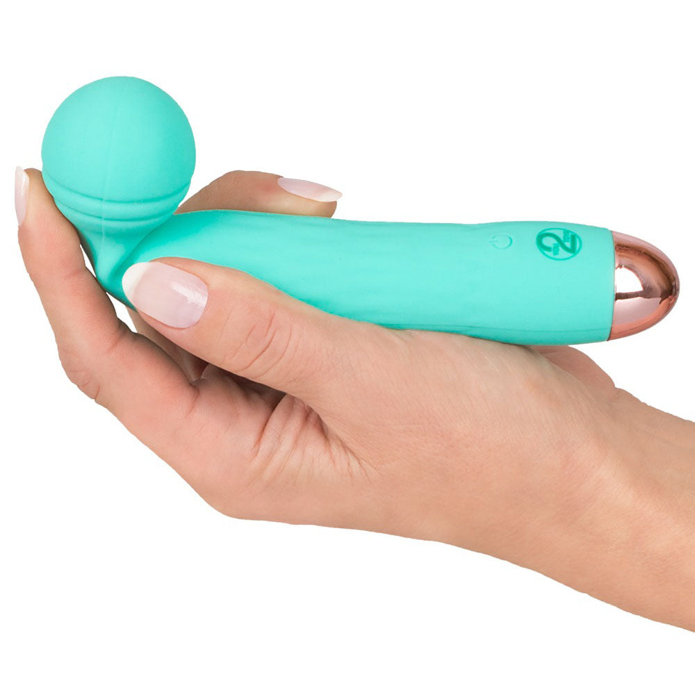 Cuties Silk Touch Rechargeable Mini Vibrator Green - UABDSM