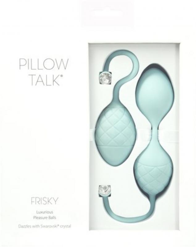 Pillow Talk - Frisky Pleasure Balls - Turquoise - UABDSM