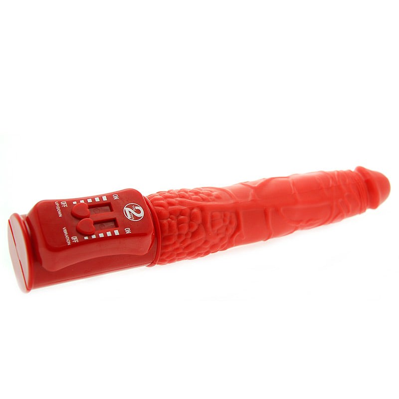 Red Push Standard Vibrator - UABDSM
