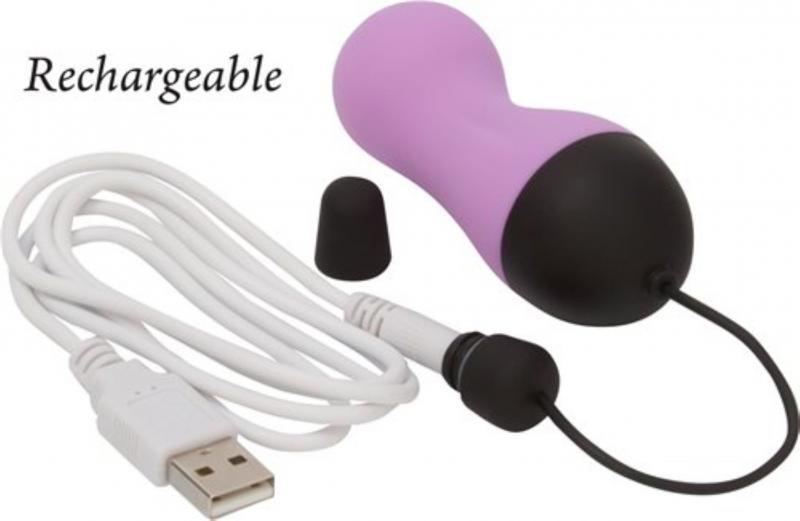 Vibrating Egg With Remote Control - Purple - UABDSM