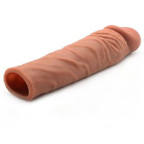 Penis Extender 7.4 Inches Flesh Brown - UABDSM