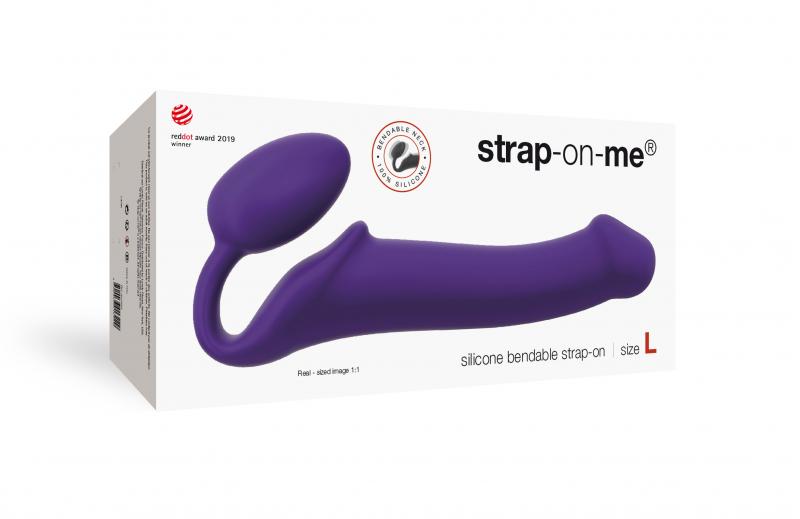 Strap On Me - Strapless Strap-On Dildo - Size L - Purple - UABDSM