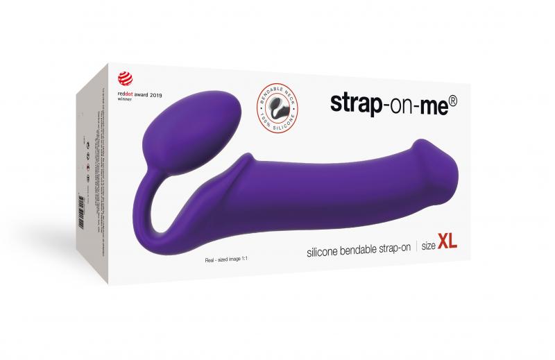 Strap On Me - Strapless Strap-On Dildo - Size XL - Purple - UABDSM
