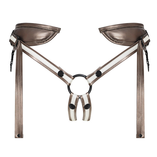Strap On Me Leatherette Desirous Harness One Size - UABDSM