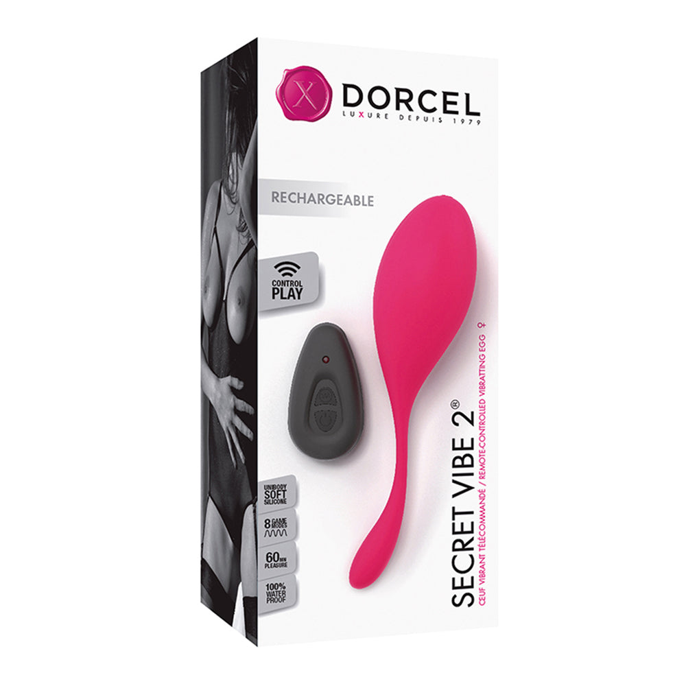 Dorcel Secret Vibe 2 Remote Controlled Egg - UABDSM