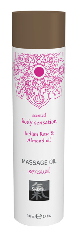 Massage Oil Sensual - Indian Rose & Almond - UABDSM