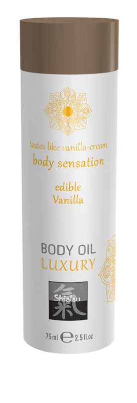Luxury Body Oil Edible - Vanilla - UABDSM