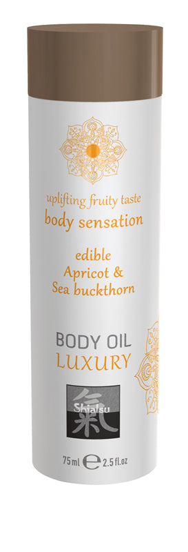Luxury Body Oil Edible - Apricot & Sea Buckthorn - UABDSM
