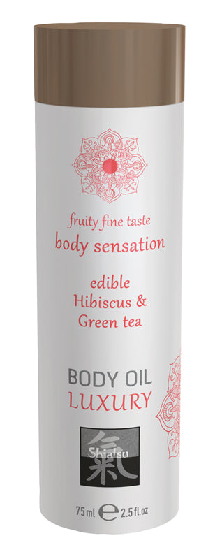 Luxury Body Oil Edible - Hibiskus & Green Tea - UABDSM