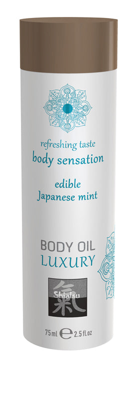 Luxury Body Oil Edible - Japanese Mint - UABDSM