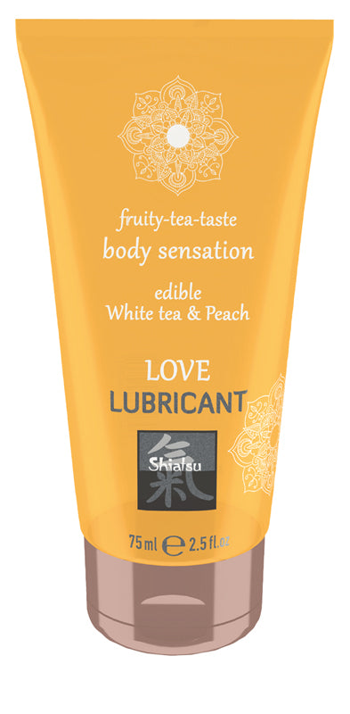 Love Lubricant Edible - White Tea & Peach - UABDSM