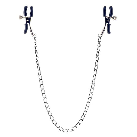 Squeeze And Please Nipple Clamps With Chain - UABDSM