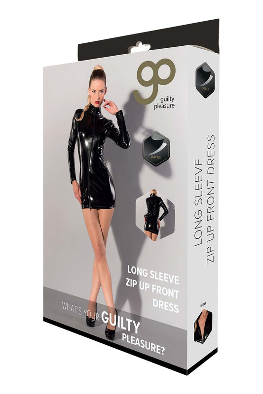 Gp Datex Long Sleeve Dress Black 2xl