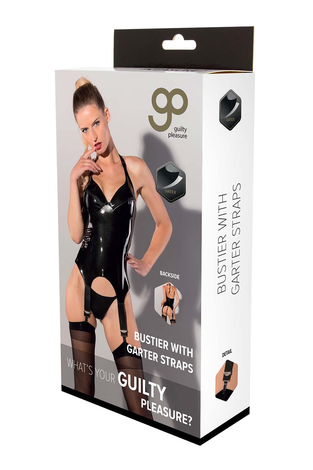 Gp Datex Bustier With Garter Straps L