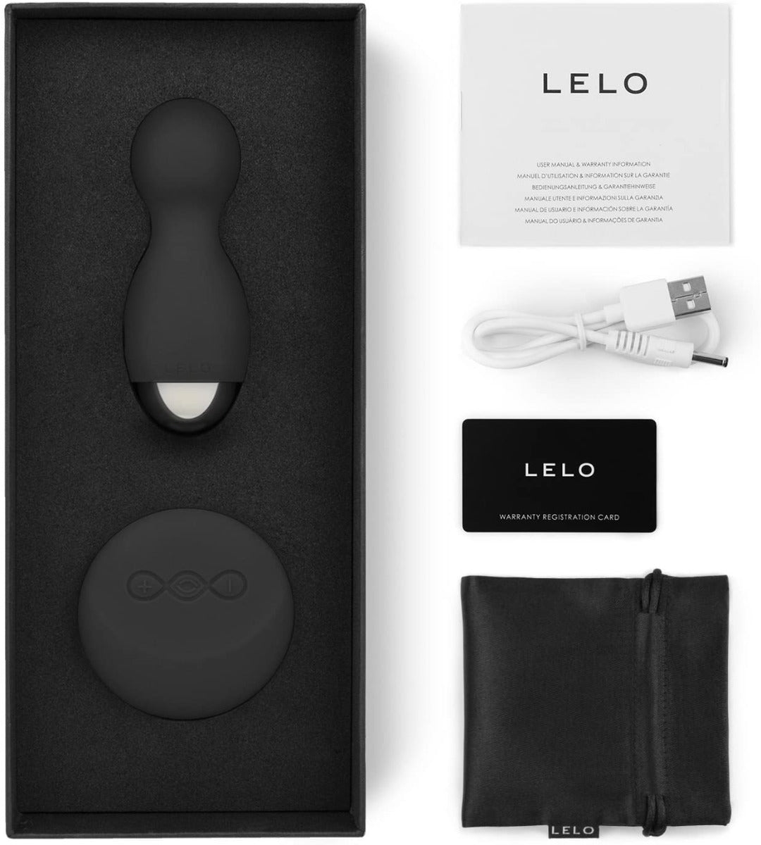 Lelo Hula Beads - Obsidian Black - UABDSM