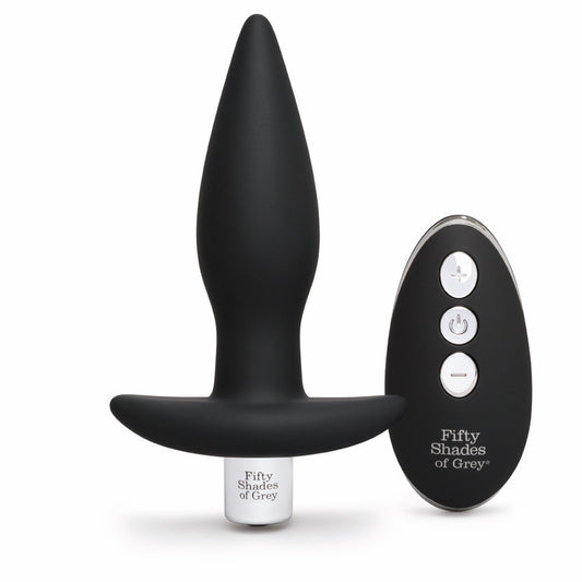 Fifty Shades of Grey Relentless Vibrations Remote Control Butt Plug - UABDSM