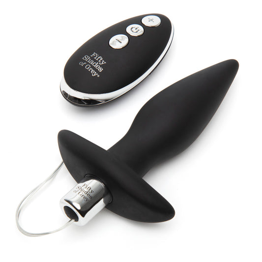 Fifty Shades of Grey Relentless Vibrations Remote Control Butt Plug - UABDSM