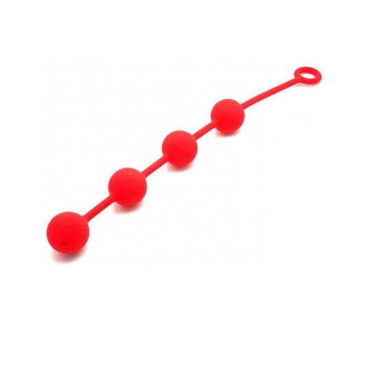 Red Quartet Anal Balls 4cm - UABDSM