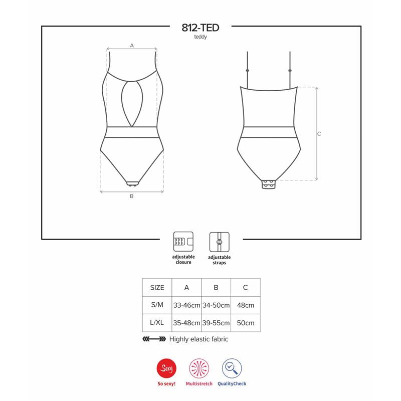 812-TED-1 Body with White Pearls - UABDSM