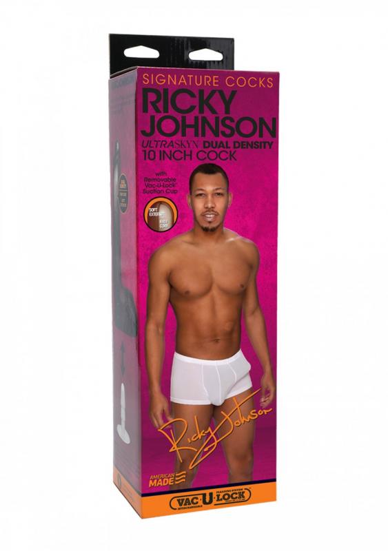 Signature Cocks - Ricky Johnson XL Dildo With Vac-U-Lock - UABDSM