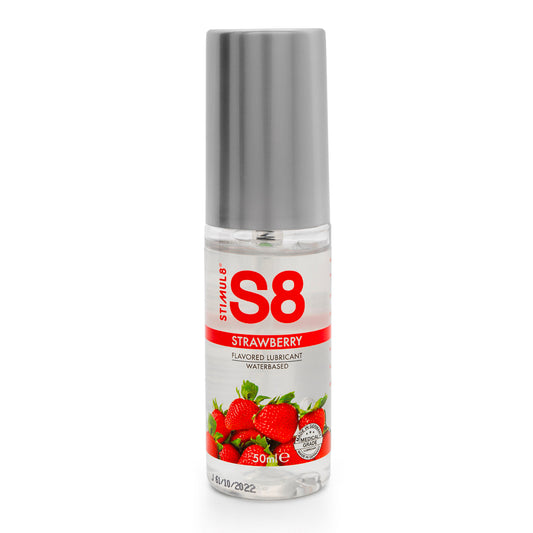 S8 Strawberry Flavored Lube 50ml - UABDSM