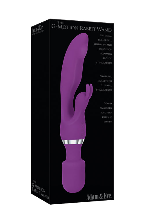 A e G motion Rabbit Wand Purple Adult Sex Toys Intimate