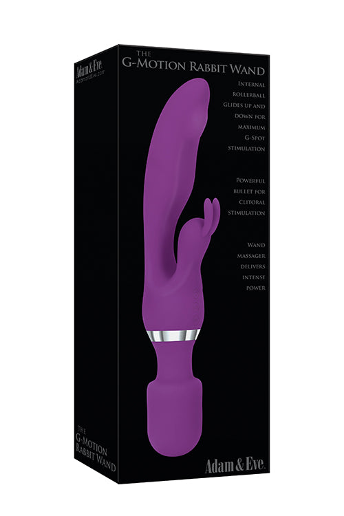 A&e G-motion Rabbit Wand Purple