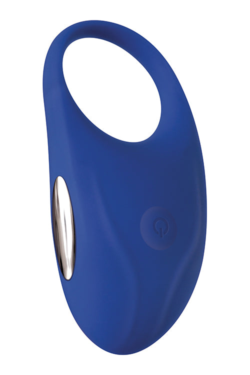 A&e Rechargeable Couples Penis Ring Blue