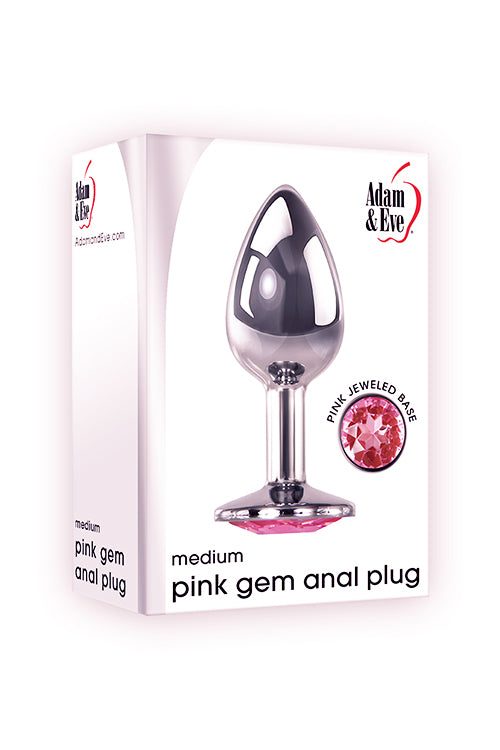 A&e Pink Gem Anal Plug Medium
