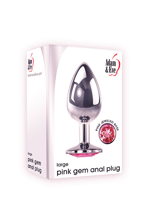 A&e Pink Gem Anal Plug Large