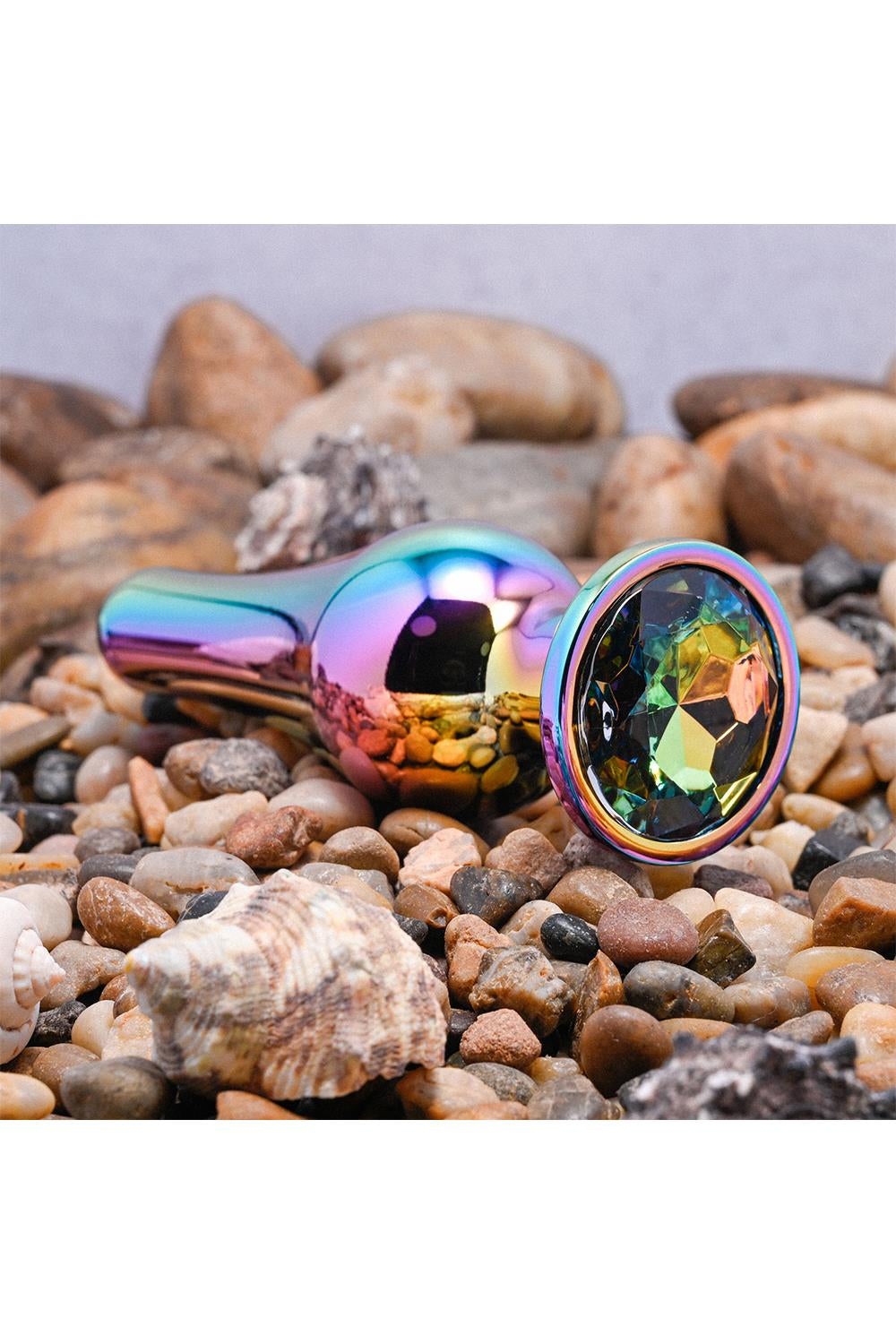 Evolved Rainbow Metal Plug Large