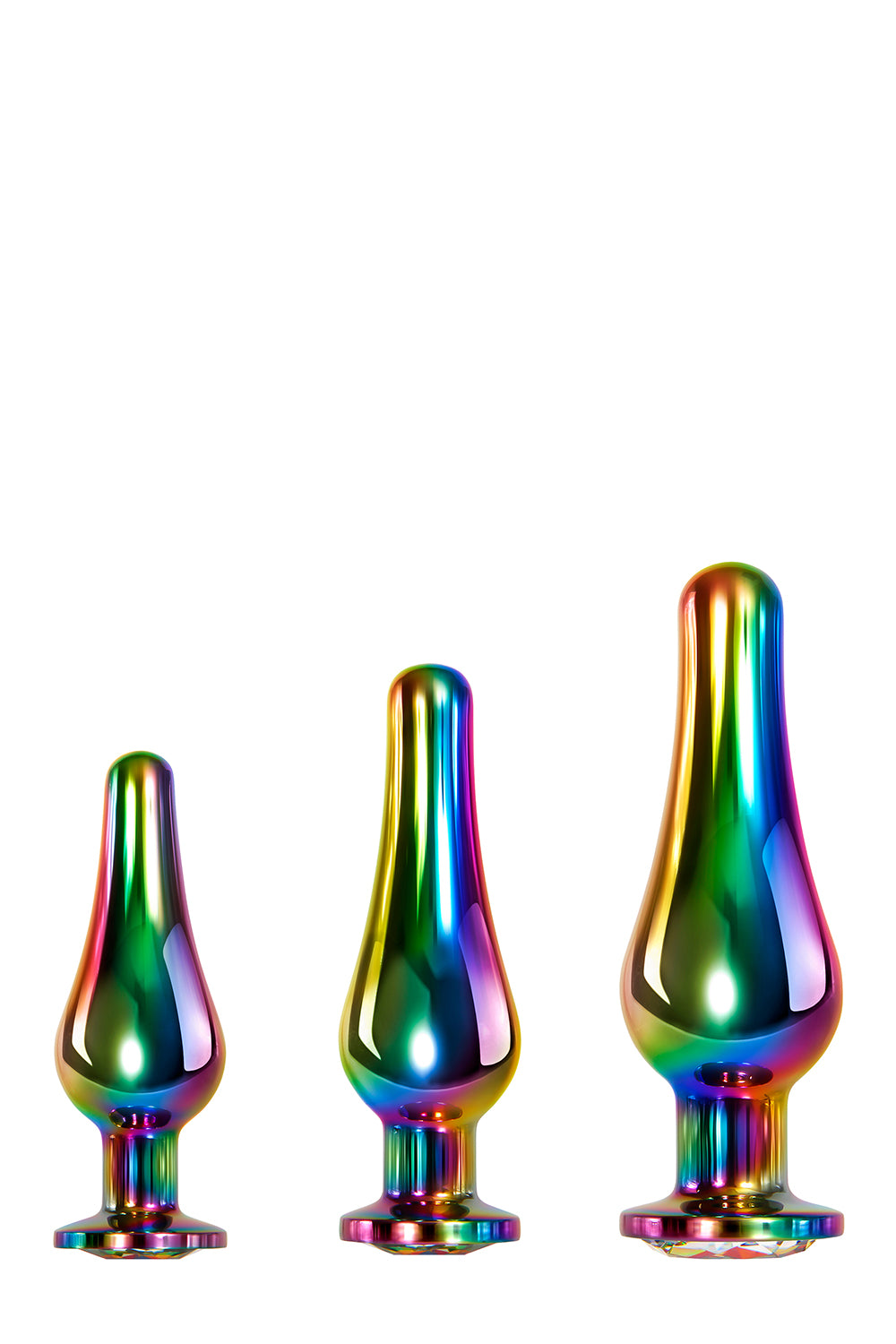 Evolved Rainbow Metal Plug Set