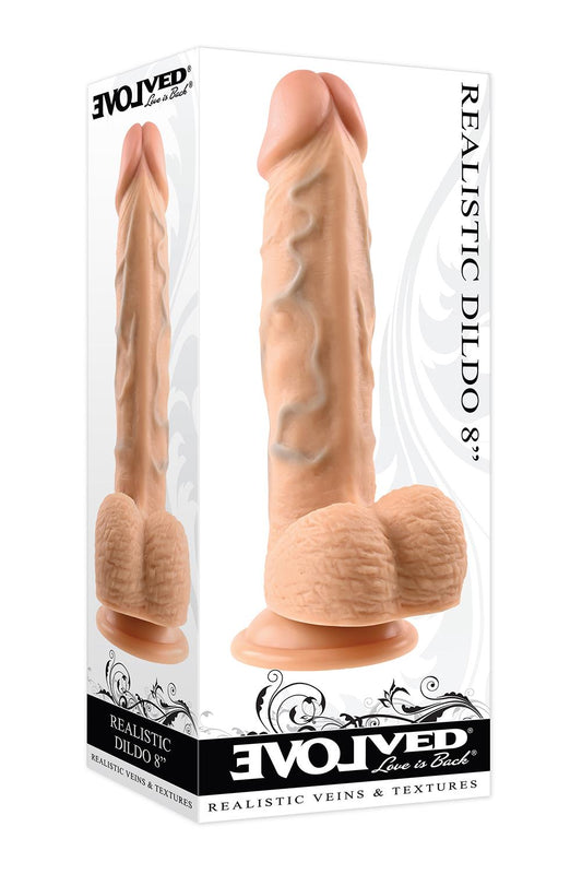 Evolved Realistic Dildo Light 20.3 Cm