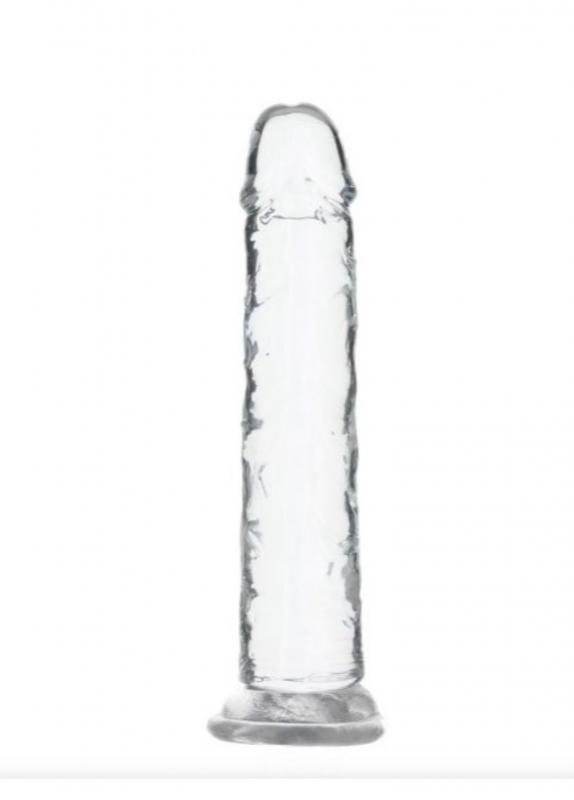 Crystal Addiction - Transparent Dildo - 18 Cm - UABDSM