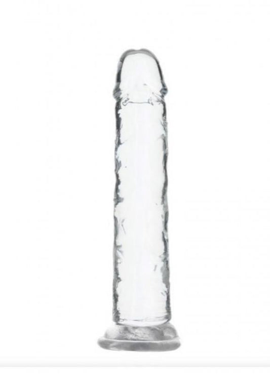 Crystal Addiction - Transparent Dildo - 18 Cm - UABDSM