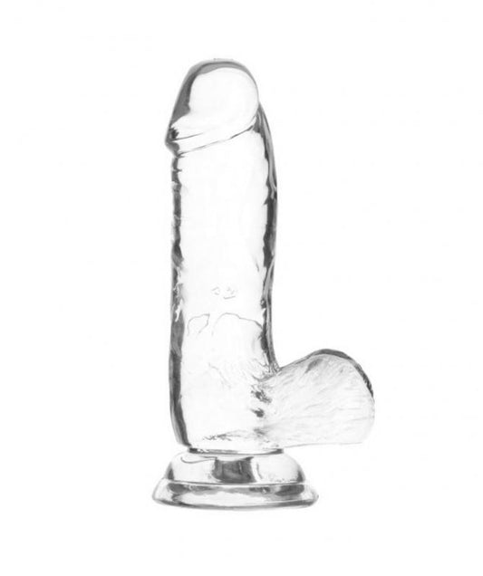 Crystal Addiction - Transparent Dildo - 15 Cm - UABDSM