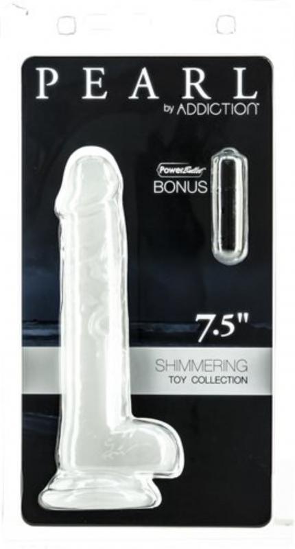 Addiction - Pearl Dildo With Suction Cup - 18 Cm - UABDSM