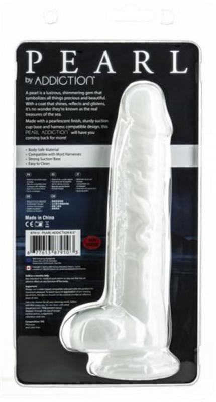 Addiction - Pearl Dildo With Suction Cup - 20 Cm - UABDSM