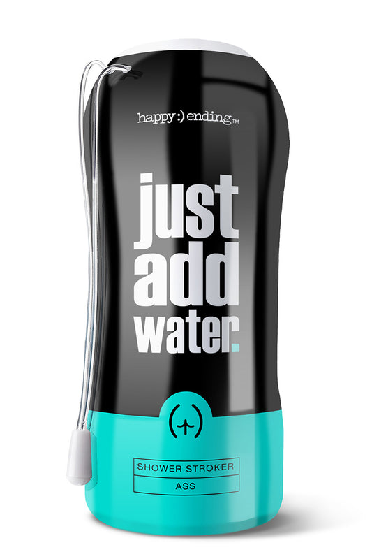 Happy Ending Just Add Water Shower Stroker Self Lubricating Ass