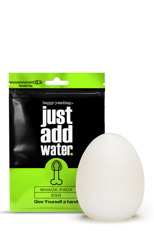 Happy Ending Just Add Water Whack Pack Self Lubricating Egg