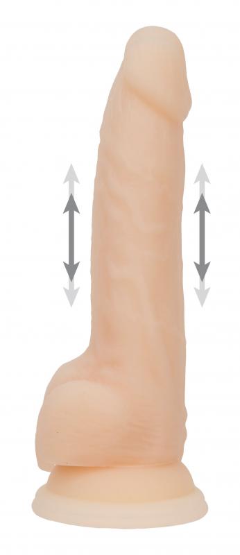 Naked Addiction - Realistic Thrusting Dildo With Remote Control - 23 Cm - UABDSM