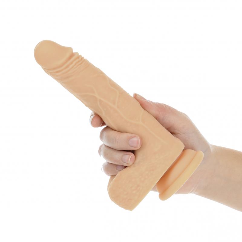 Naked Addiction - Realistic Thrusting Dildo With Remote Control - 23 Cm - UABDSM