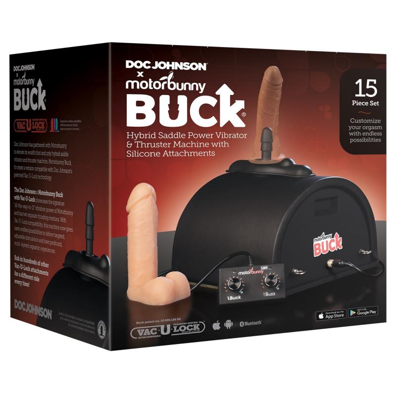 Doc Johnson X MotorBunny - Buck With Vac-U-Lock - UABDSM