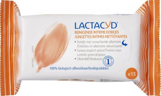 Lactacyd Fresh Intimate Wipes - 15 Pcs - UABDSM