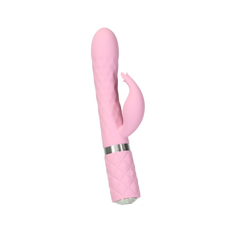 Pillow Talk - Lively Rotating Tarzan Vibrator - Rose - UABDSM